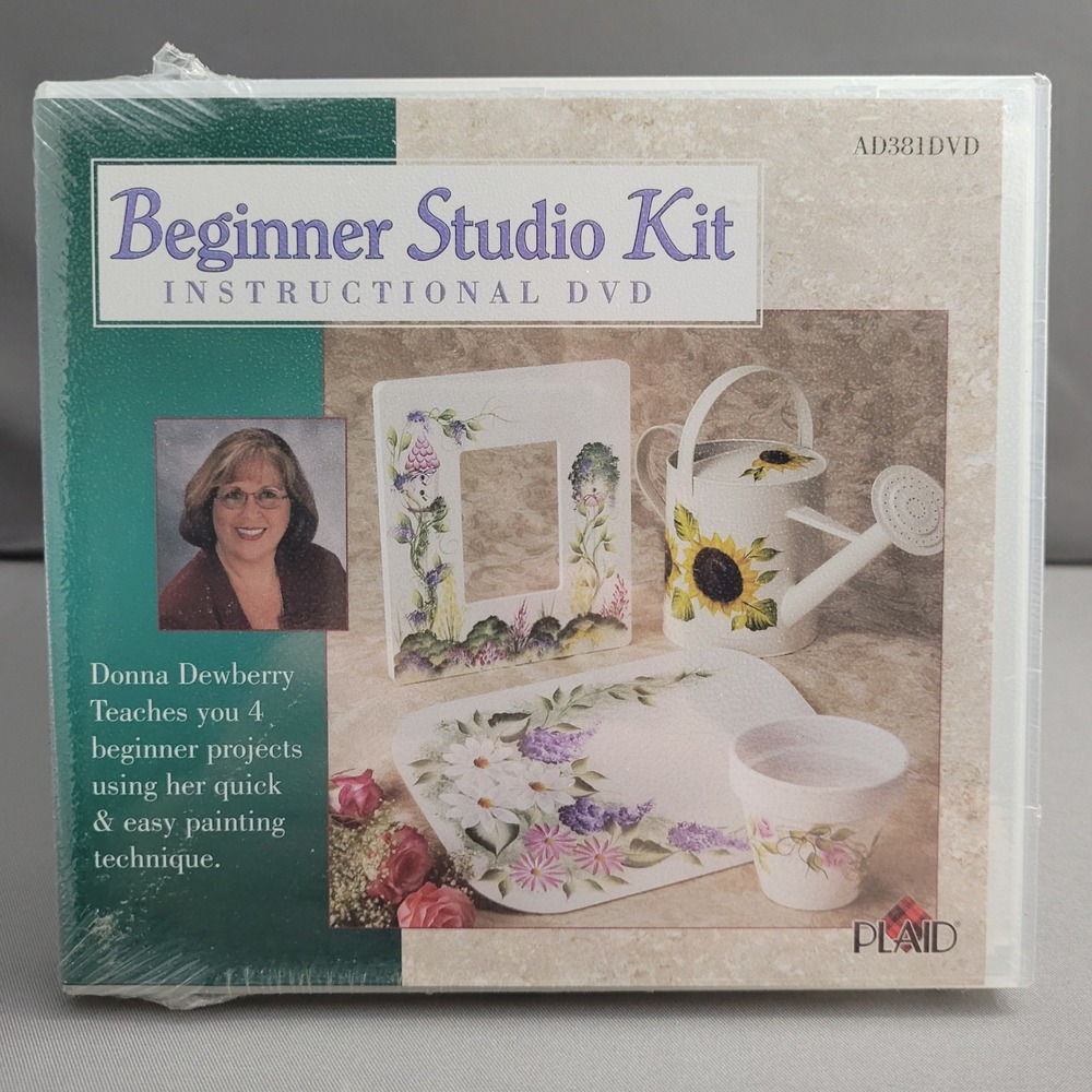 Beginner‎ Studio Kit Donna Dewberry (DVD, 2004) SEALED